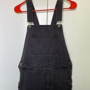 Black Full Overalls